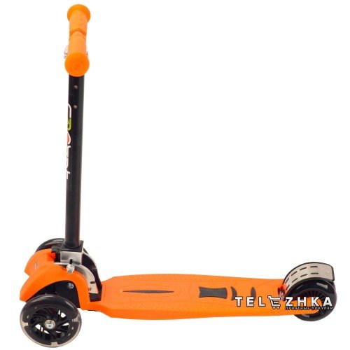 Самокат детский ScooteX Scooter Metaltech усиленный оранжевый