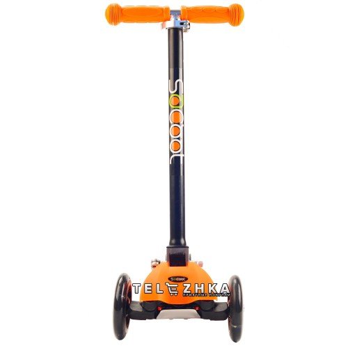 Самокат детский ScooteX Scooter Metaltech усиленный оранжевый