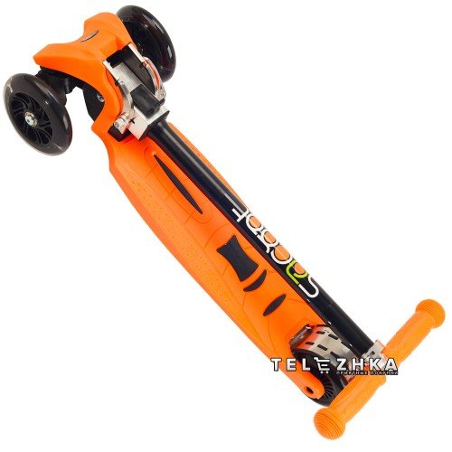 Самокат детский ScooteX Scooter Metaltech усиленный оранжевый