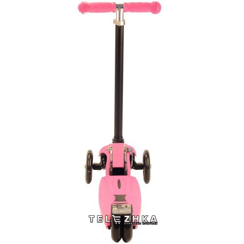 Самокат детский ScooteX Scooter Metaltech усиленный розовый