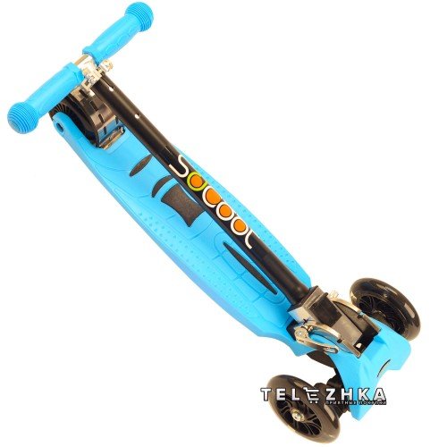 Самокат детский ScooteX Scooter Metaltech усиленный синий