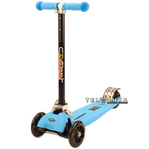 Самокат детский ScooteX Scooter Metaltech усиленный синий