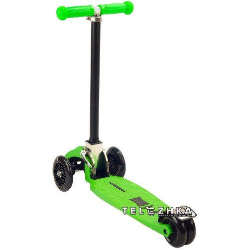 Самокат детский ScooteX Scooter Metaltech усиленный зеленый