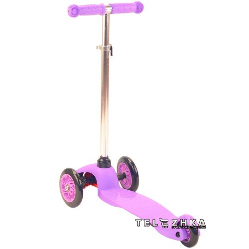 Самокат детский ScooteX Scooter Mini Colorful фиолетовый