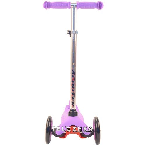 Самокат детский ScooteX Scooter Mini Colorful фиолетовый
