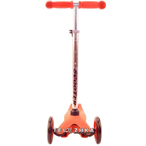 Самокат детский ScooteX Scooter Mini Colorful красный