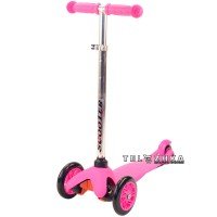 Самокат детский ScooteX Scooter Mini Colorful розовый
