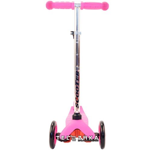 Самокат детский ScooteX Scooter Mini Colorful розовый