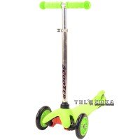 Самокат детский ScooteX Scooter Mini Colorful зеленый