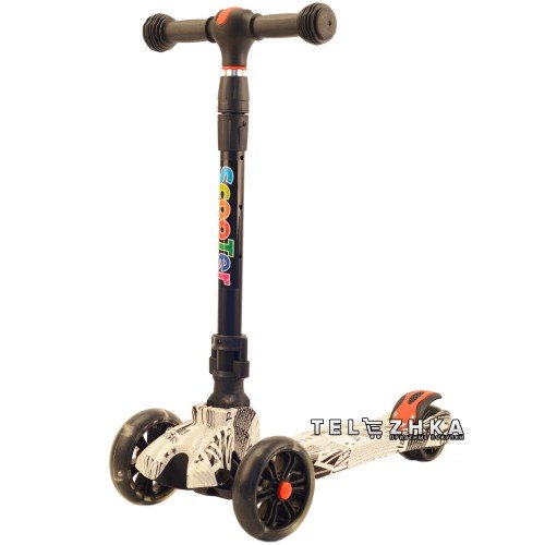 Самокат детский ScooteX Scooter Superstyle Flag