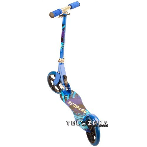 Самокат двухколесный ScooteX Scooter XL 200 синий