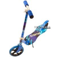 Самокат двухколесный ScooteX Scooter XL 200 синий