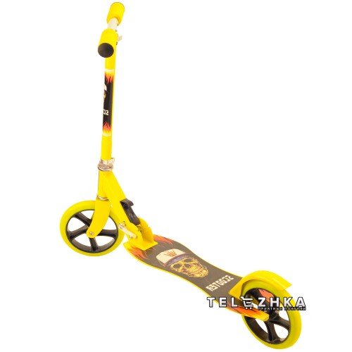 Самокат двухколесный ScooteX Scooter XL 200 желтый