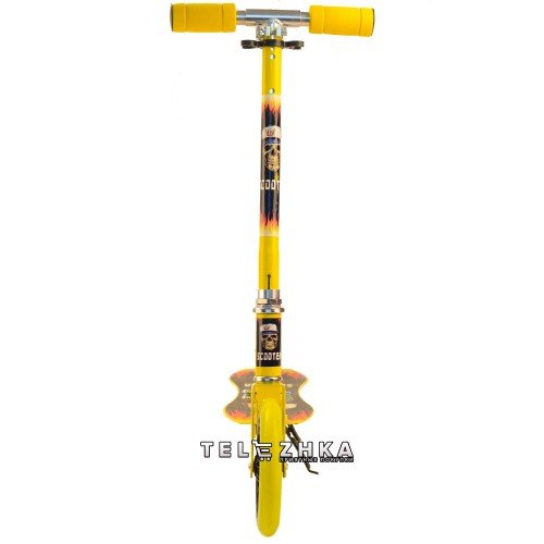 Самокат двухколесный ScooteX Scooter XL 200 желтый