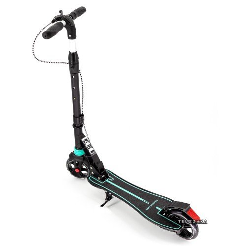 Самокат двухколесный ScooteX D-MAX 145 черный