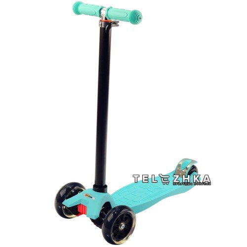 Самокат детский ScooteX Scooter Maxi Juicy Plus бирюзовый