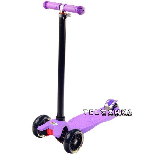 Самокат детский ScooteX Scooter Maxi Juicy Plus фиолетовый