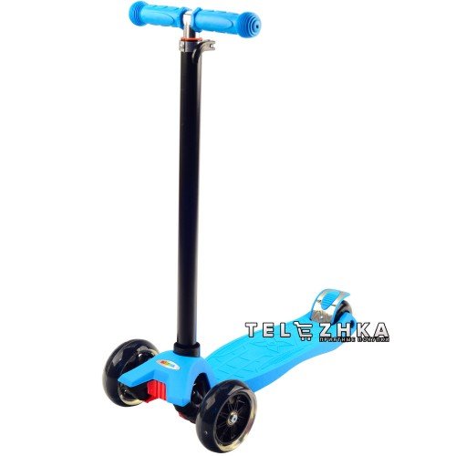Самокат детский ScooteX Scooter Maxi Juicy Plus голубой