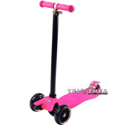 Самокат детский ScooteX Scooter Maxi Juicy Plus розовый