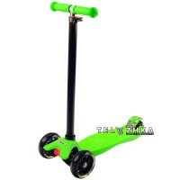 Самокат детский ScooteX Scooter Maxi Juicy Plus зеленый