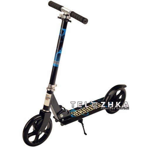 Самокат двухколесный ScooteX Scooter City Rider черный