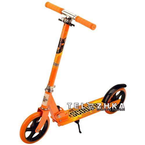 Самокат двухколесный ScooteX Scooter City Rider оранжевый