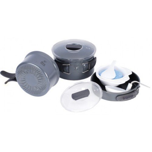 Набор посуды из анодированного алюминия Tramp TRC-034