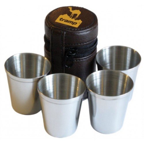 Набор стопок в чехле Tramp TRC-076 4 шт 175 мл