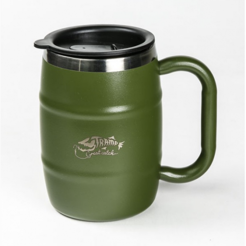 Темокружка подарочная Tramp Cup TRC-100 500 мл Оливковый