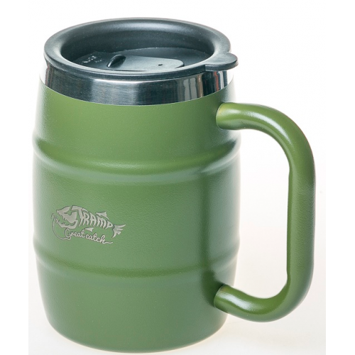 Темокружка подарочная Tramp Cup TRC-100 500 мл Оливковый