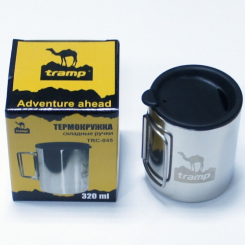 Темокружка Tramp Cup TRC-045 320 мл со складными ручками