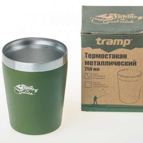Термостакан Tramp Cup TRC-101 250 мл оливковый