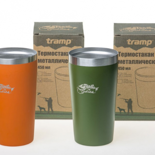 Термостакан Tramp Cup TRC-102 450 мл оливковый
