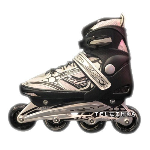 Ролики раздвижные SkateX Hawk 37-40 Черный