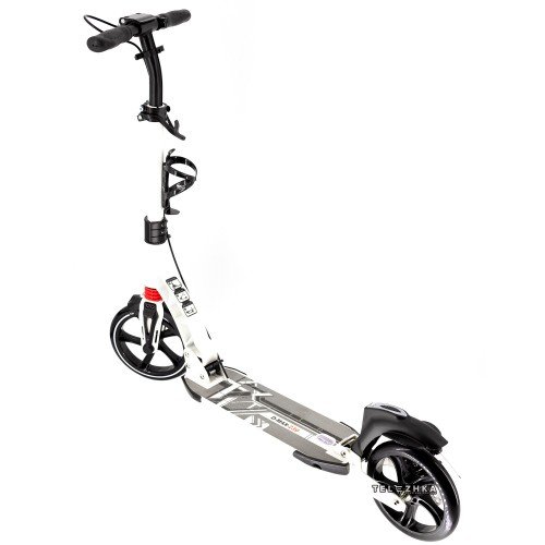 Самокат двухколесный ScooteX D-MAX 230 Disc USA белый