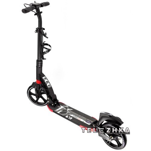 Самокат двухколесный ScooteX D-MAX 230 Disc USA черный
