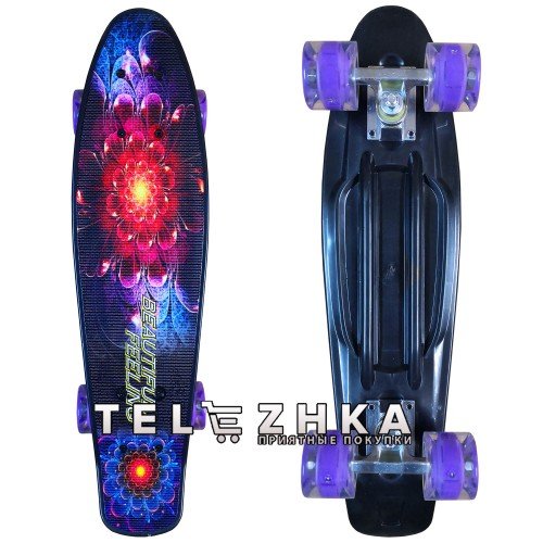 Скейт пенни борд SkateX Penny Delta Beautiful 22"