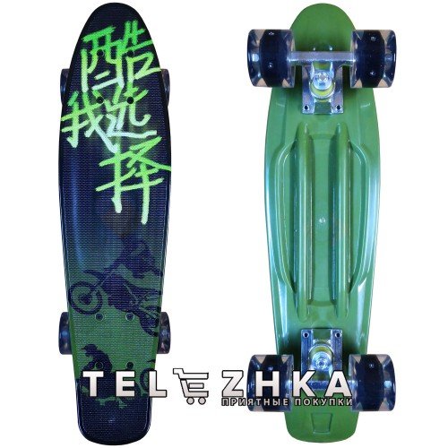 Скейт пенни борд SkateX Penny Delta Trial 22"