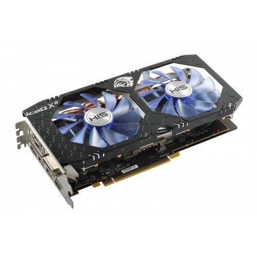 Видеокарта HIS RX 580 IceQ X² OC 8GB (HS-580R8LCBR)