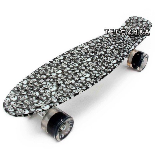Скейт пенни борд SkateX Penny Maxxtro Pirates 22"
