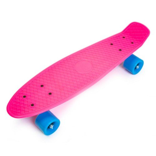 Скейт пенни борд SkateX Penny Classico малиновый