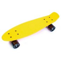 Скейт пенни борд SkateX Penny Classico желтый