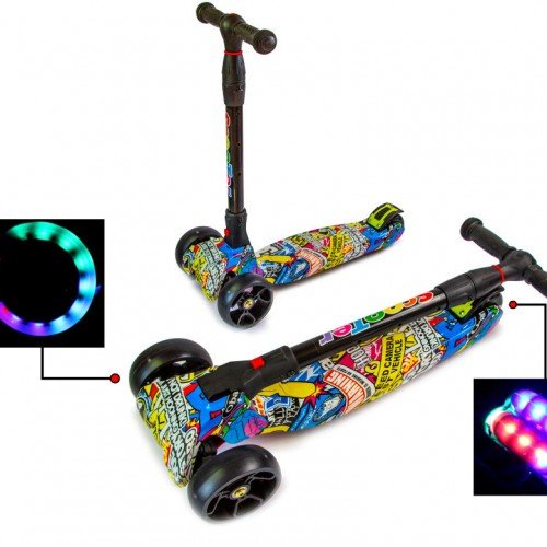 Самокат детский ScooteX Scooter Smart Platinum Sparkle