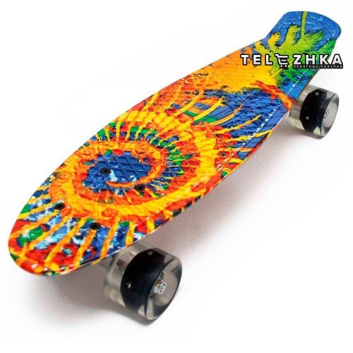 Скейт пенни борд SkateX Penny Pastel Dragon 22"