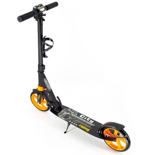 Самокат двухколесный ScooteX Scooter Falcon v2 USA черный