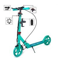 Самокат двухколесный Scale Sports Urban Brakes Turquoise