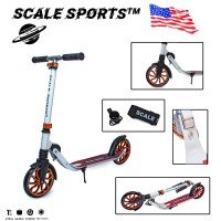 Самокат двухколесный Scale Sports Urban SS-17 белый