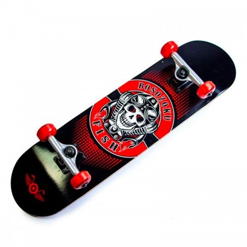 Скейт борд FISH Skateboard Skull