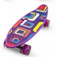 Скейт пенни борд SkateX Penny Beta Bricks 22"