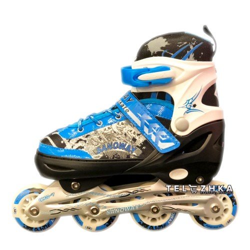 Ролики раздвижные SkateX Lightning 37-40 Синий